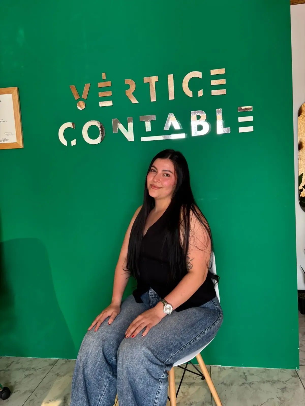 Retrato de Juliana Vallejo Buitrago, analista contable de Vértice Contable